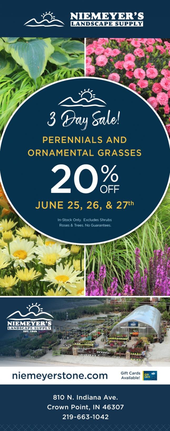 June 2020 3 Day Sale